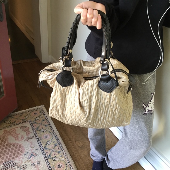 Pauric Sweeney of London satin jacquard bag - Picture 8 of 8